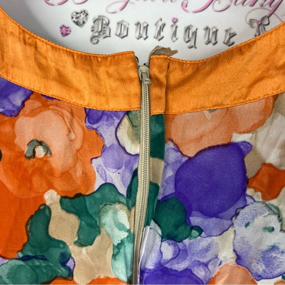 Vibrant Floral Mini Dress - Picture 6 of 10